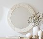Larsen Bone Round Wall Mirror