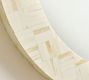 Larsen Bone Round Wall Mirror