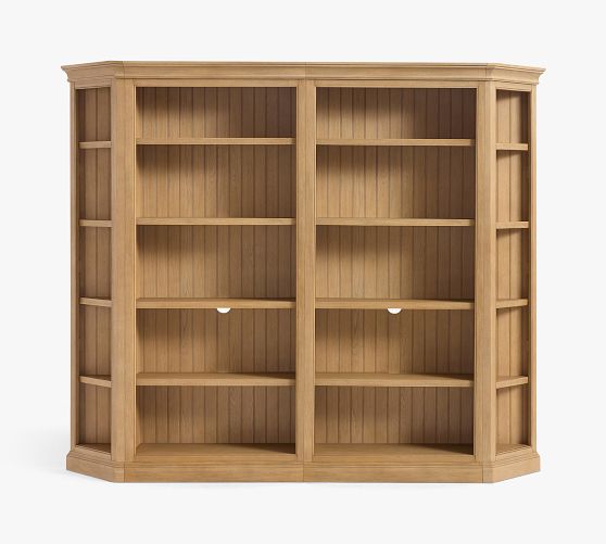 Aubrey Wall Bookcase (102.5") - Seadrift