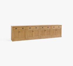 Aubrey Storage Cabinet with Drawers (144&quot;)