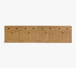 Aubrey Storage Cabinet with Drawers (144&quot;)
