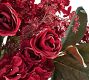 Faux Elevated Red Floral Bundle