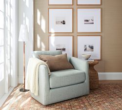 Woven Round Seagrass Side Table (16&quot;)