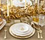 Gold Leaf Charger Plates