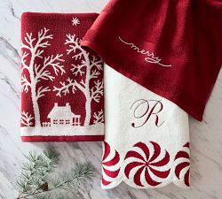 Merry Hand Towel