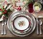 Holly Berry Stoneware Appetizer Plates - Set of 8