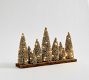 Lit Bottlebrush Tree Centrepiece