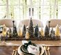 Lit Bottlebrush Tree Centrepiece