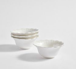 Monique Lhuillier Claudia Outdoor Melamine Platter &amp; Dip Bowls Set