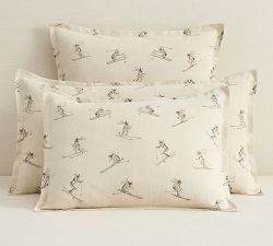 Ski Run Duvet Cover