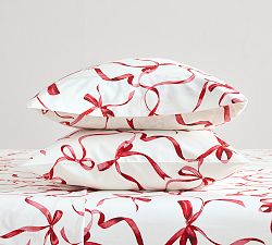 Monique Lhuillier Aubree Bow Pillowcases - Set of 2