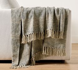 Hollyn Cotton Woven Throw