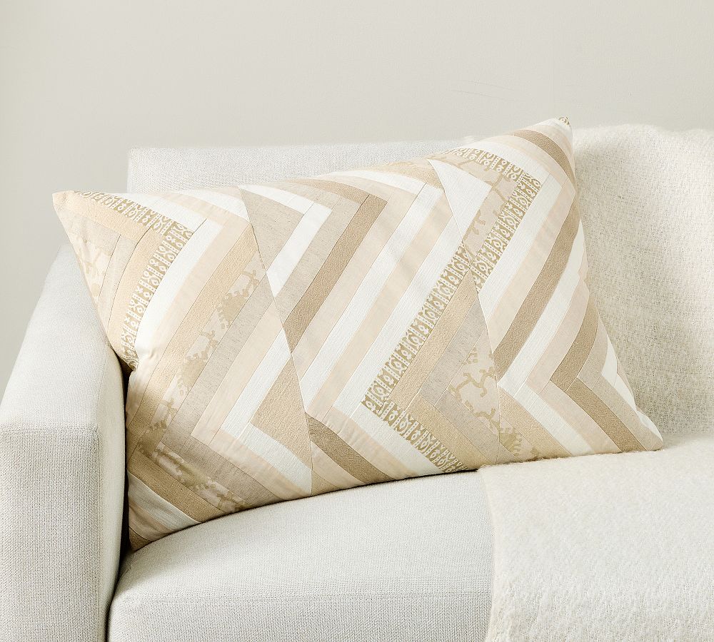 Seaview Pieced Lumbar Pillow
