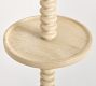 Larkin Stacked Wood Floor Lamp with Tray (65&quot;)