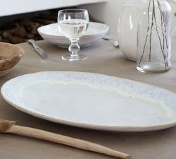 Costa Nova Brisa Stoneware Oval Serving Platter