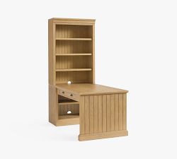 Aubrey Peninsula Desk with Bookcase Suite (68&quot;)