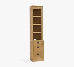 Aubrey Storage Shelf with File Cabinet (18&quot;)&#8203;