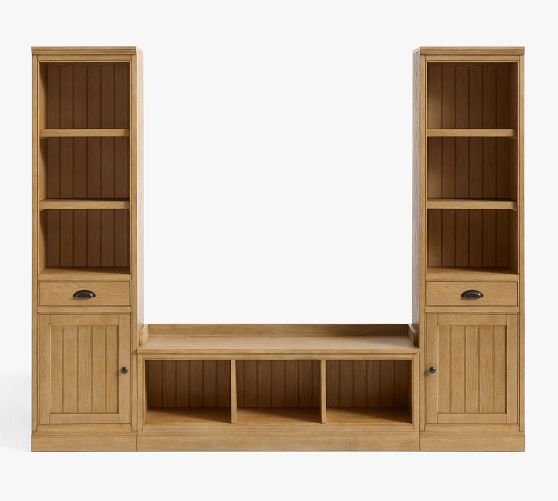 Aubrey 3-Piece Entryway Set With Cabinets