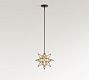 Olivia Glass Star Pendant (13&quot;)