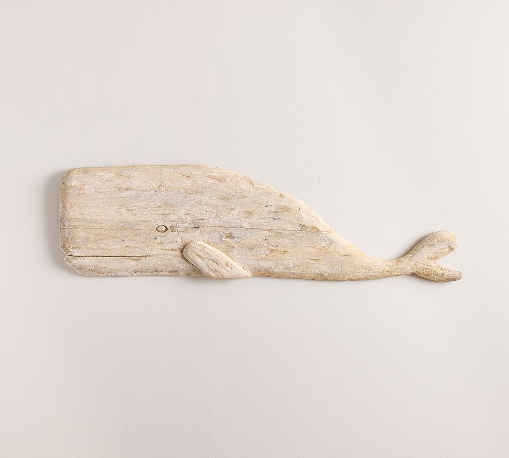 William The Whale Carved Wall Art