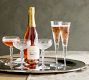 Antique Cut Champagne Flutes - Set of 4