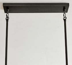 Mallory Crystal Linear Chandelier (40&quot;-55&quot;)