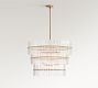 Mallory Crystal Round 3-Tier Chandelier (30&quot;)