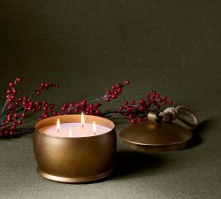 St. Jude Vintage Bell Candle - Winter Spruce