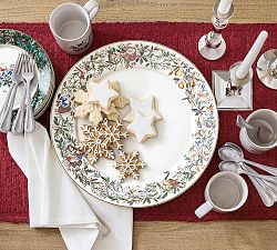 12 Days of Christmas Stoneware Round Serving Platter