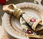 Etched Bangle Napkin Rings - Set of 4