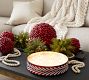 Etched Motif Glass Scented Candle - Fireside Cinnamon