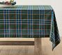 Stewart Plaid Cotton Rectangular Tablecloth