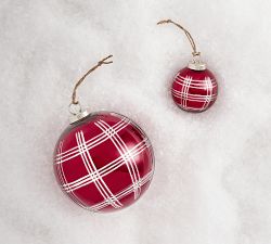 Stewart Plaid Ornaments