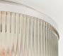 Cooper Ribbed Glass Flush Mount (14&quot;)
