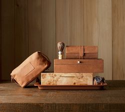 Grant Leather Toiletry Bag