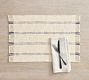 Becker Double Stripe Handwoven Cotton Placemats - Set of 4