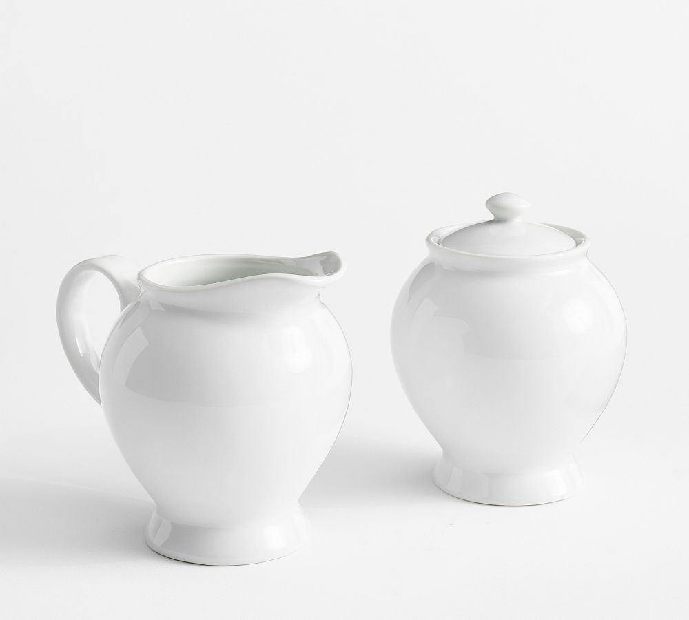 Caterer's Box Porcelain Cream &amp; Sugar Set