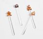 Gingerbread Icon Stir Sticks - Mixed Set of 4
