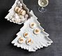 Holiday Tree Stoneware Serving Platter