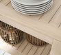Indio Eucalyptus Rectangular Outdoor Console Table (51&quot;)