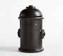 Mason Stoneware Fire Hydrant Shaped Pet Treat Canisters