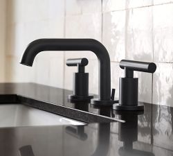 Rhodes Lever Handle Widespread Bathroom Sink Faucet