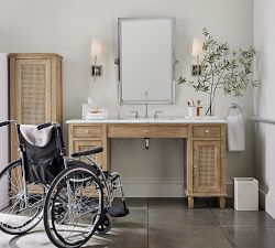 Sausalito 61&quot; Single Wide Sink Vanity