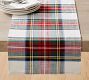 Stewart Plaid Cotton Table Runner