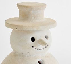 Terracotta Snowman