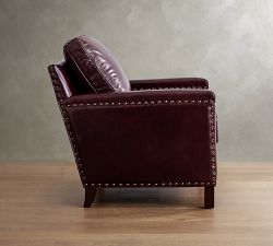 Tyler Square Arm Leather Chair