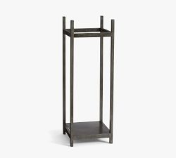 Industrial Fireplace Log Holder Tower