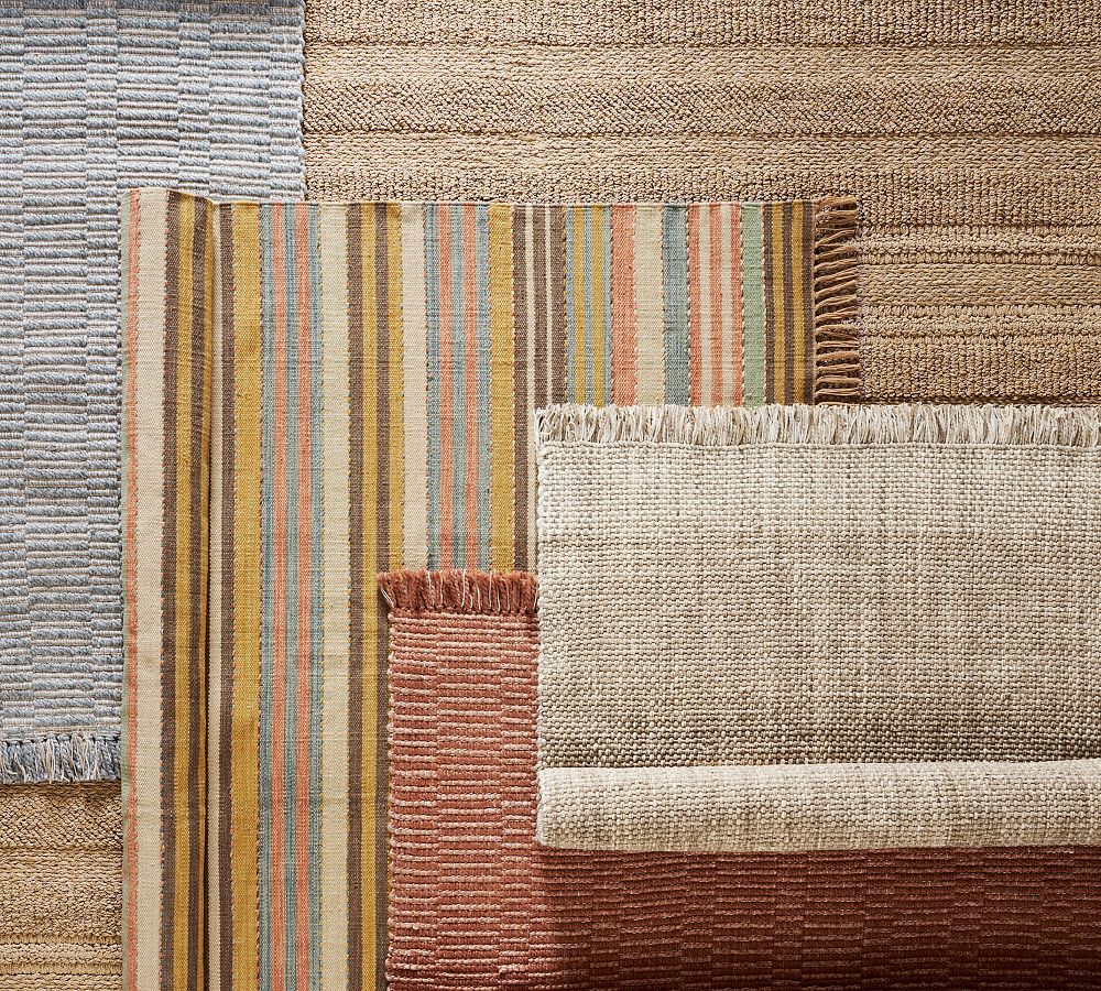 Kase Striped Outdoor Performance Rug - Durable & Stylish