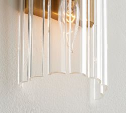Mallory Crystal Sconce (15'')