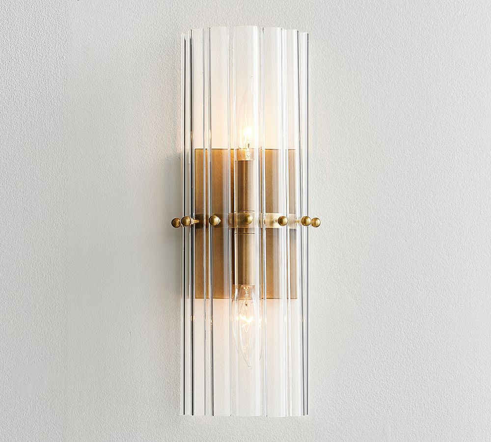 Mallory Crystal Sconce (15'')